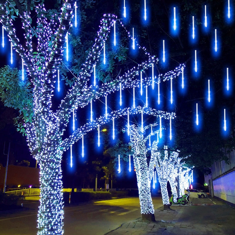 Decoração de Natal - Luzes de Fada - 8 Tubos