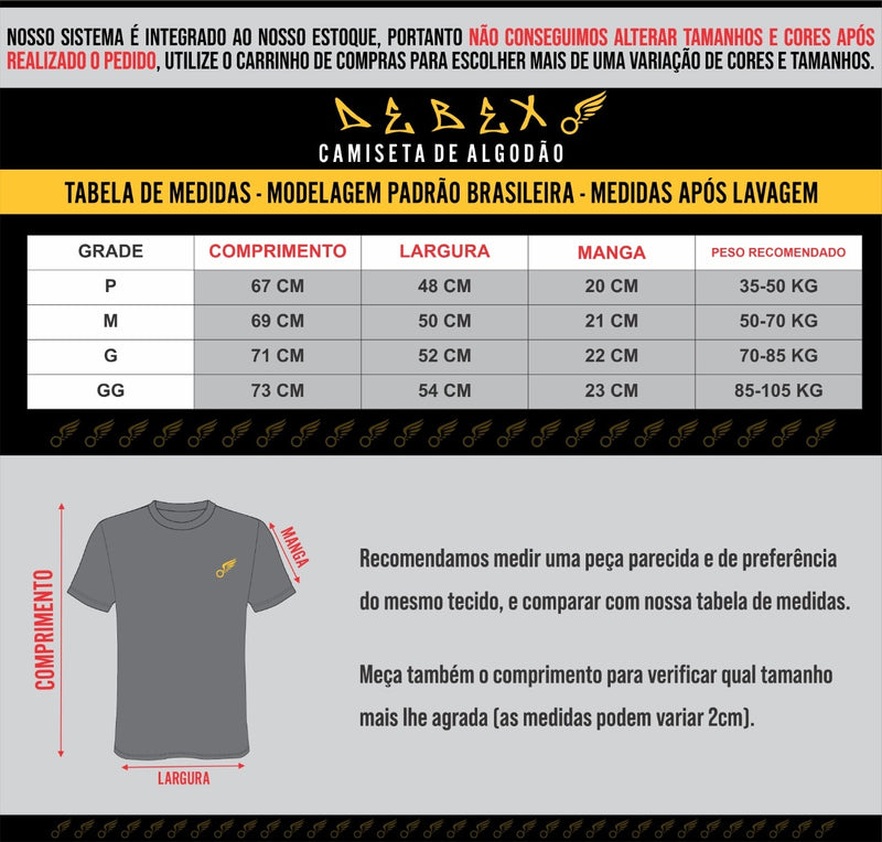 CAMISETA MASCULINA BÁSICA DE ALGODÃO.