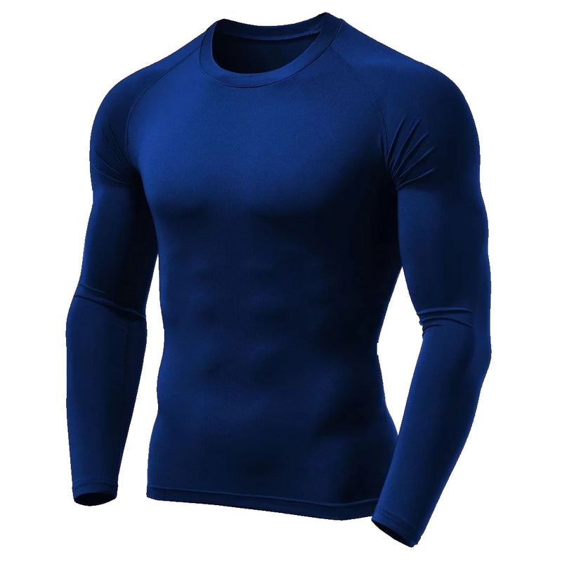 Camiseta Proteção Solar Térmica Compressão Segunda Pele Tecido Gelado UV 50+ Várias Cores Unissex Masculino Fem