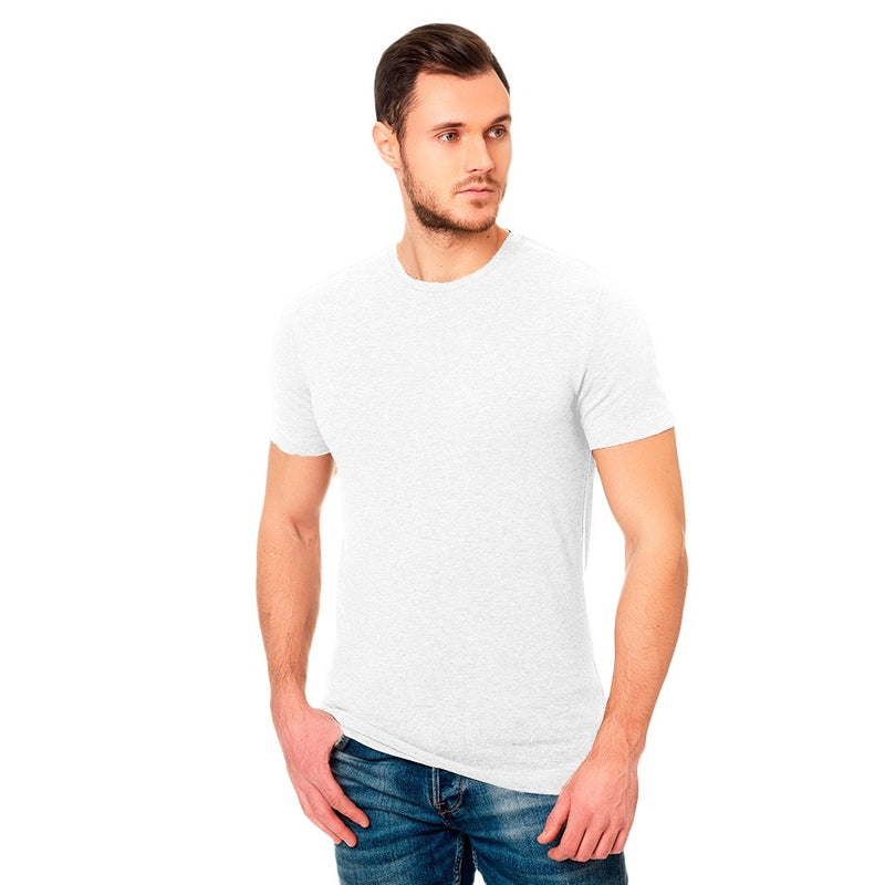 CAMISETA MASCULINA BÁSICA DE ALGODÃO.